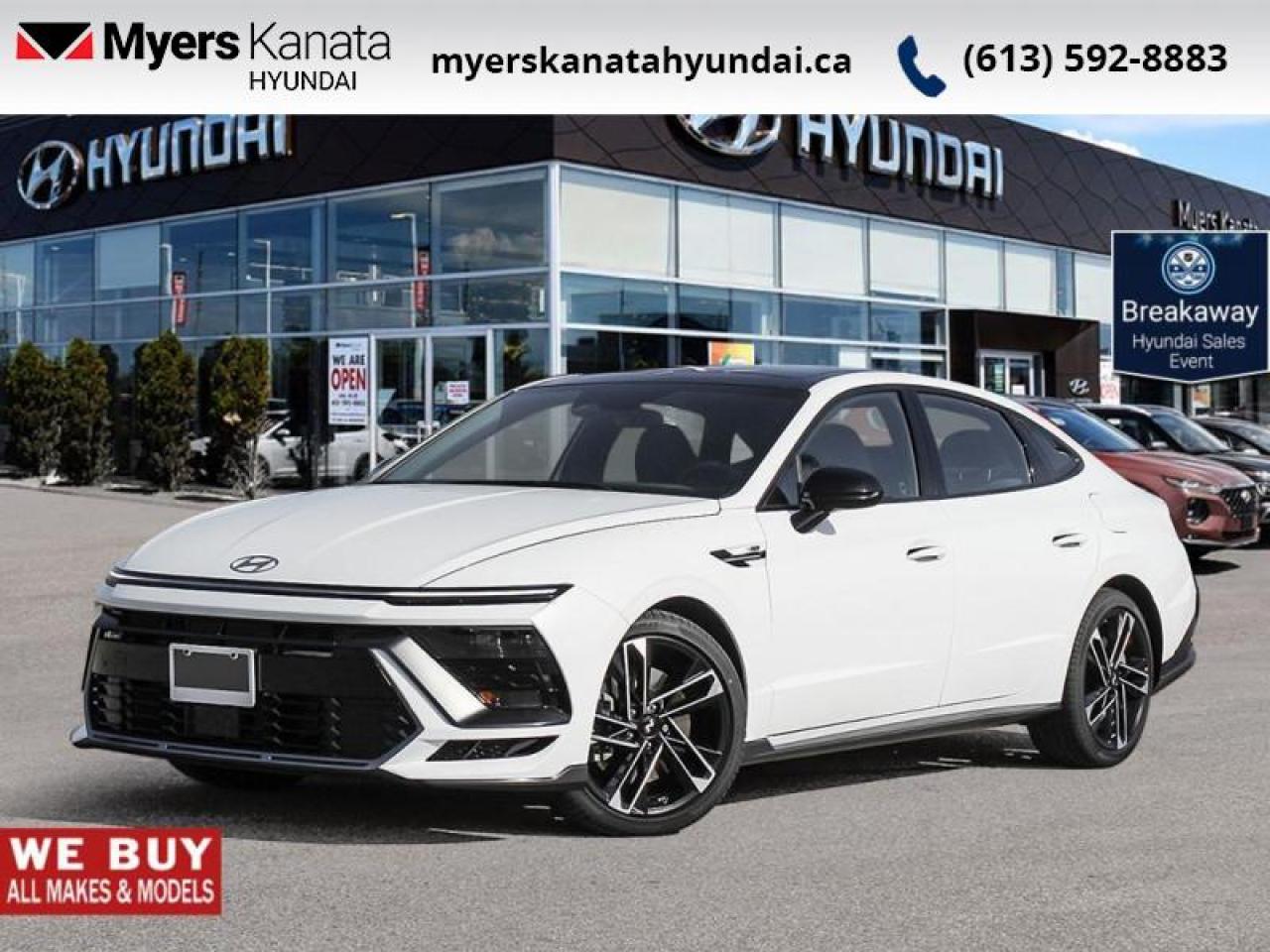 New 2025 Hyundai Sonata N-Line AWD  - $141.60 /Wk for sale in Kanata, ON