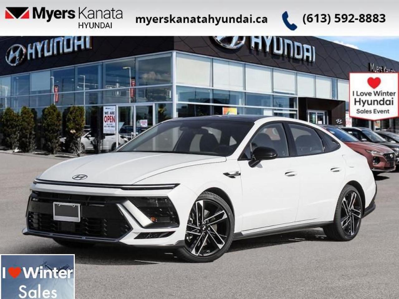 New 2025 Hyundai Sonata N-Line AWD  -  Premium Audio - $141.60 /Wk for sale in Kanata, ON