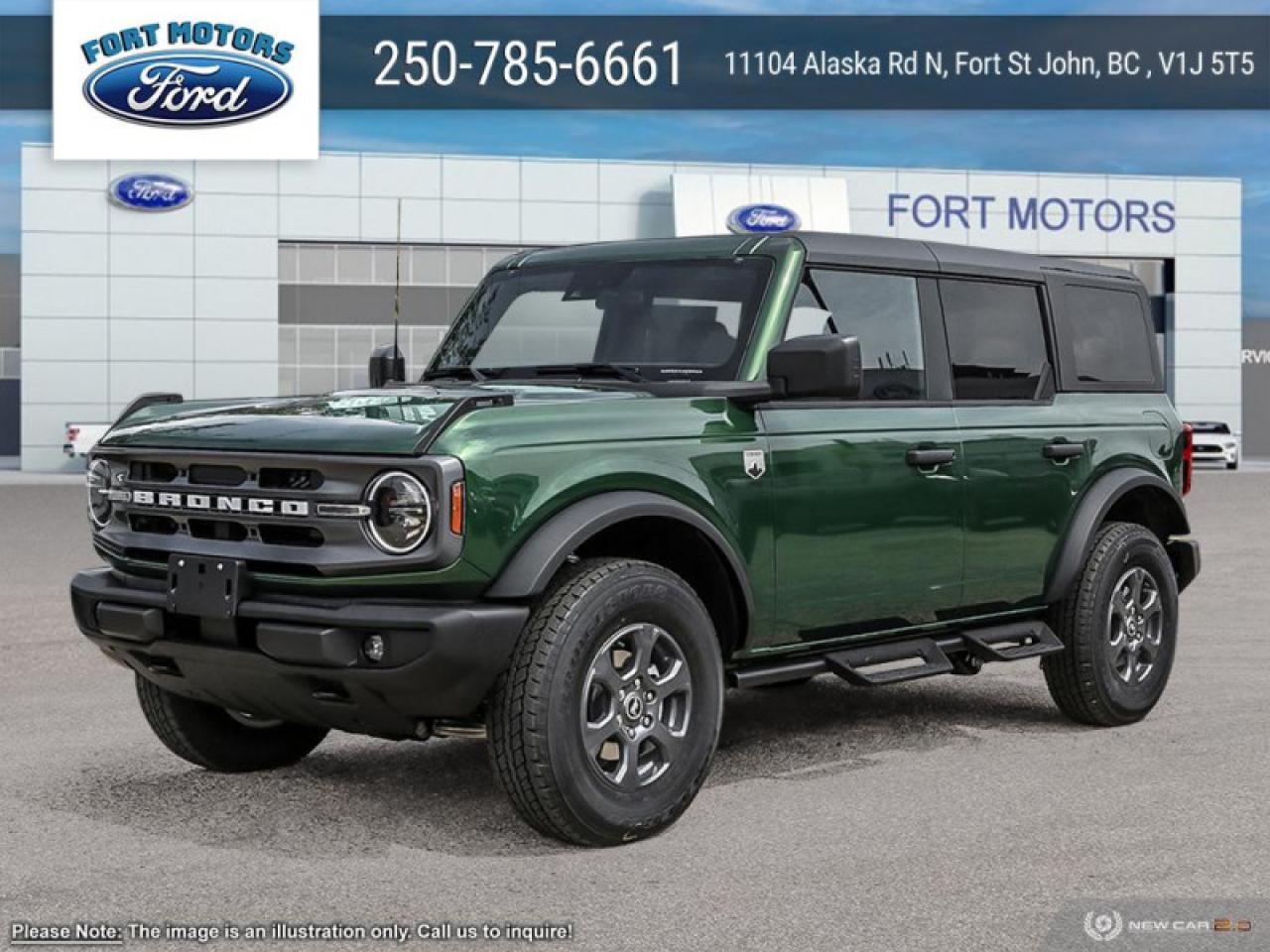 New 2024 Ford Bronco Big Bend  - Heated Seats for sale in Fort St John, BC