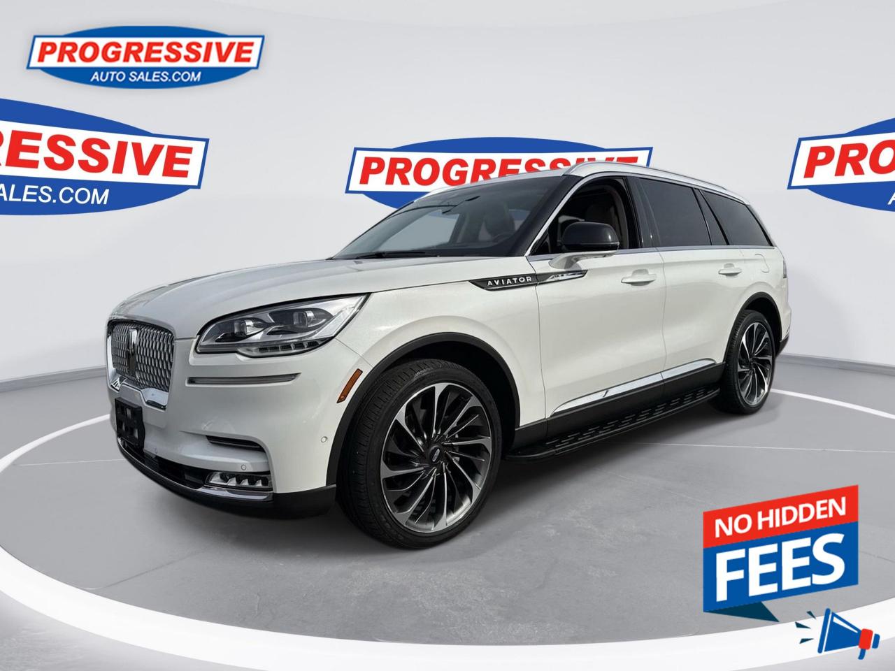 Used 2022 Lincoln Aviator Reserve - Sunroof -  Cooled Seats for sale in Sarnia, ON