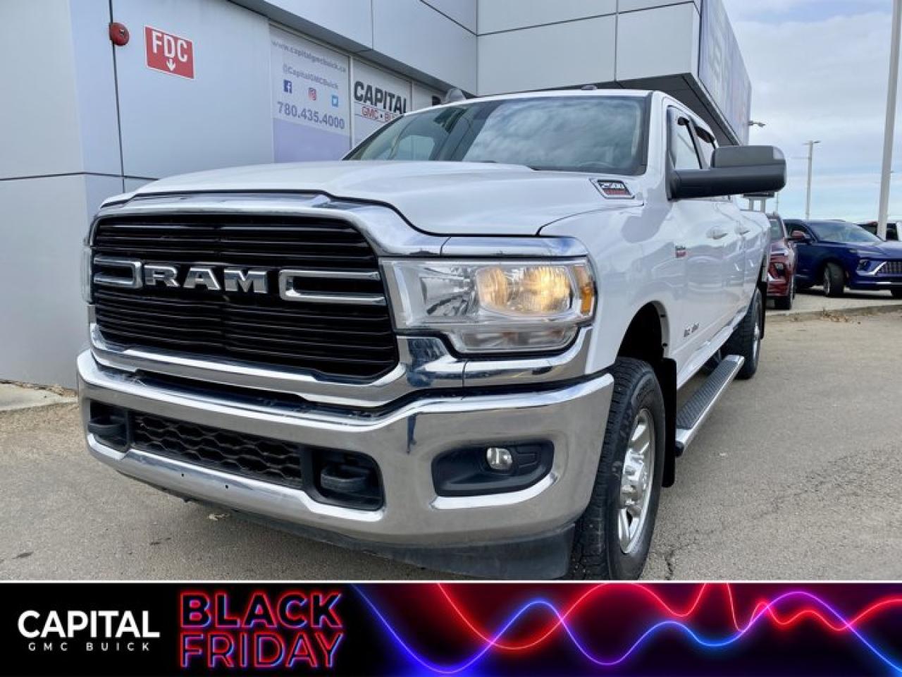 Used 2020 RAM 2500 Big Big Horn 4x4 Crew Cab 8' Box * HEATED SEATS * POWER DRIVER SEAT * APPLE CARPLAY/ANDROID AUTO * for sale in Edmonton, AB