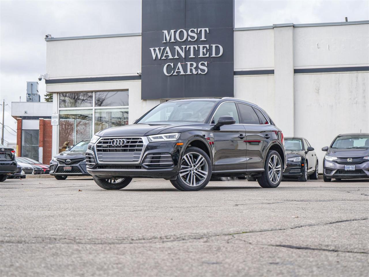 <div style=text-align: justify;><span style=font-size:14px;><span style=font-family:times new roman,times,serif;>This 2018 Audi Q5 has a CLEAN CARFAX with no accidents and is also a Canadian lease return vehicle. High-value options included with this vehicle are; navigation, paddle shifters, black leather / heated / power / memory seats, front & rear sensor, panoramic sunroof, heated steering wheel, convenience entry, push button, power tailgate, app connect, xenon headlights, back up camera, touchscreen and 20” alloy rims, offering immense value.</span></span><br /><br /><span style=font-size:14px;><span style=font-family:times new roman,times,serif;>Why buy from us?<br /> <br />Most Wanted Cars is a place where customers send their family and friends. MWC offers the best financing options in Kitchener-Waterloo and the surrounding areas. Family-owned and operated, MWC has served customers since 1975 and is also DealerRater’s 2022 Provincial Winner for Used Car Dealers. MWC is also honoured to have an A+ standing on Better Business Bureau and a 4.8/5 customer satisfaction rating across all online platforms with over 1400 reviews. With two locations to serve you better, our inventory consists of over 150 used cars, trucks, vans, and SUVs.<br /> <br />Our main office is located at 1620 King Street East, Kitchener, Ontario. Please call us at 519-772-3040 or visit our website at www.mostwantedcars.ca to check out our full inventory list and complete an easy online finance application to get exclusive online preferred rates.<br /> <br />*Price listed is available to finance purchases only on approved credit. The price of the vehicle may differ from other forms of payment. Taxes and licensing are excluded from the price shown above*</span></span></div><br />