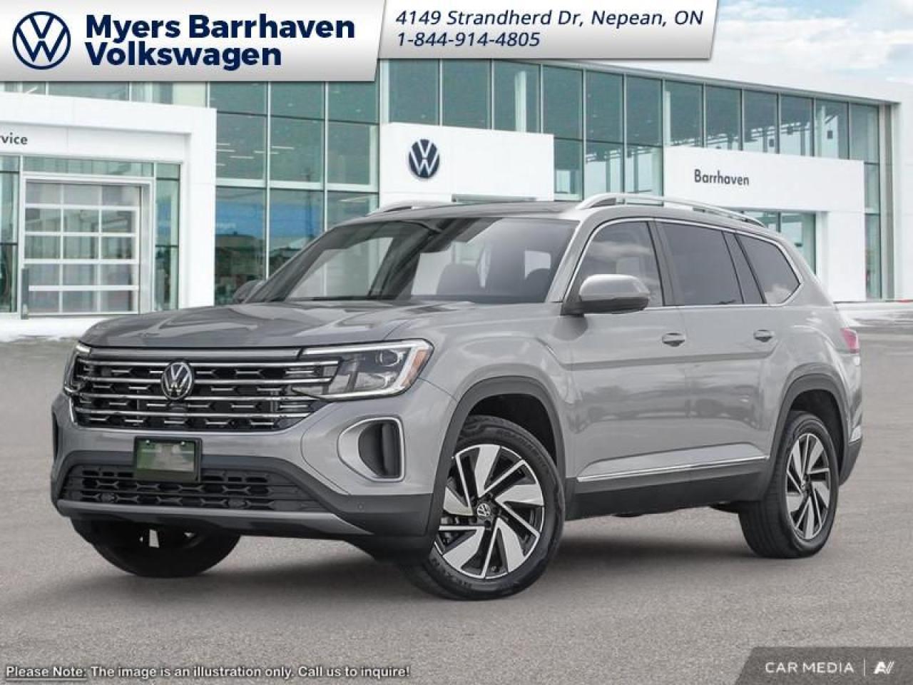 New 2024 Volkswagen Atlas Highline 2.0 TSI  - Leather Seats for sale in Nepean, ON