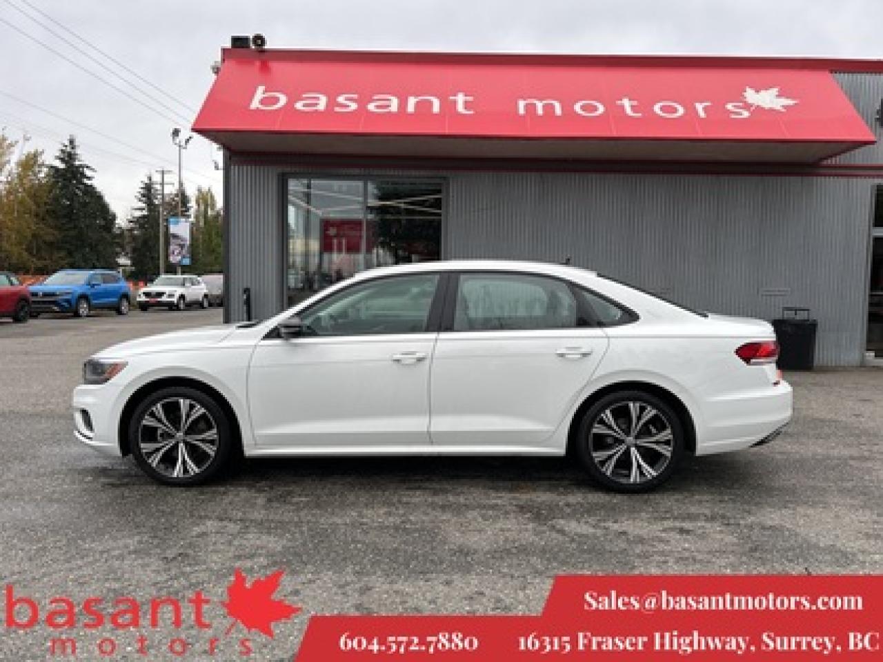 Used 2022 Volkswagen Passat 2.0T Limited Edition, Backup Cam, Leather, Sunroof for sale in Surrey, BC