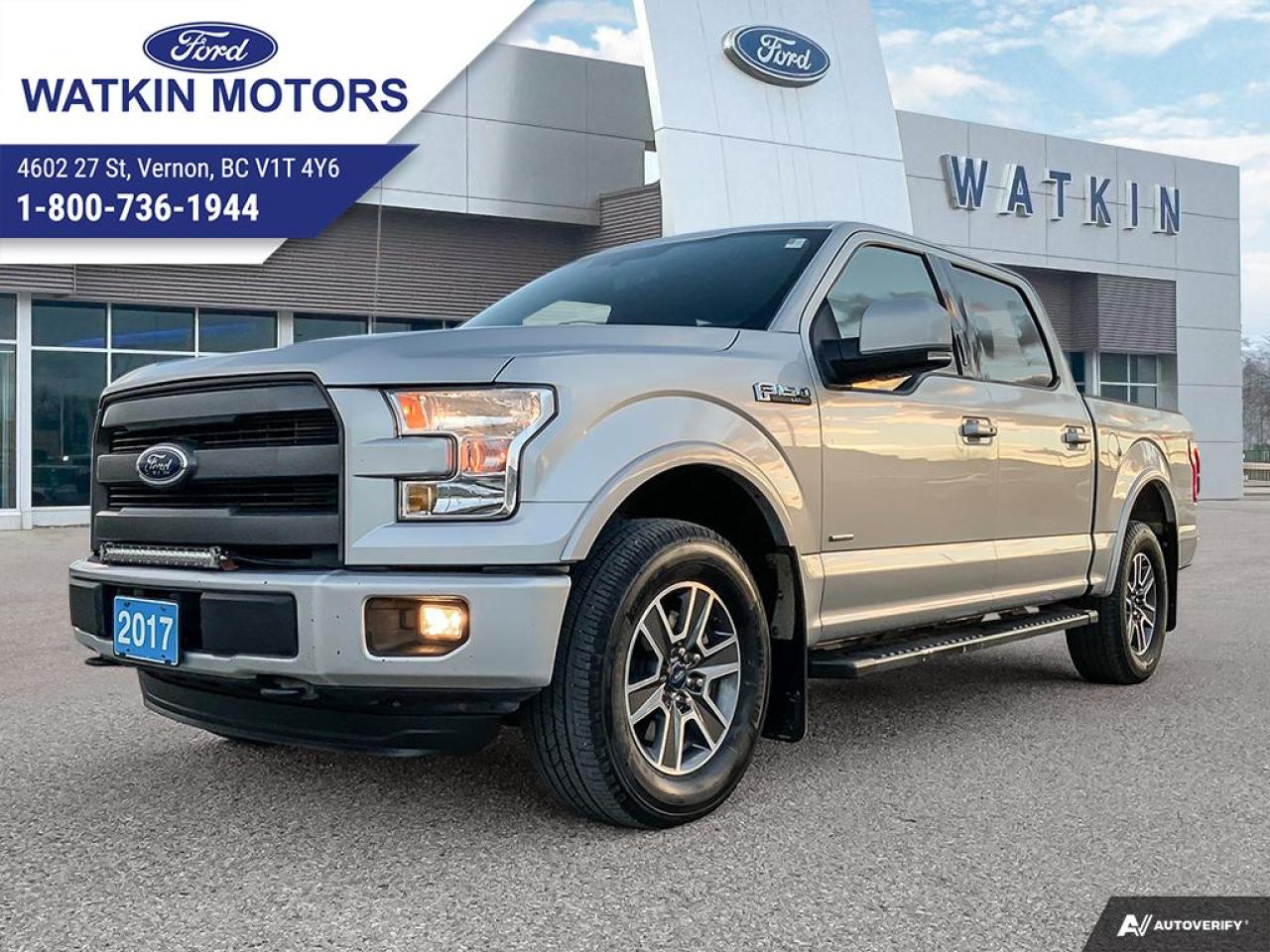 Used 2017 Ford F-150 Supercrew 4x4 LARIAT for sale in Vernon, BC