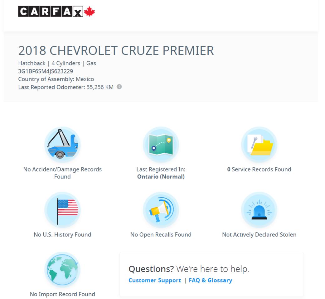 2018 Chevrolet Cruze Premier+Leather+New Tires+Brakes+CLEAN CARFAX - Photo #4