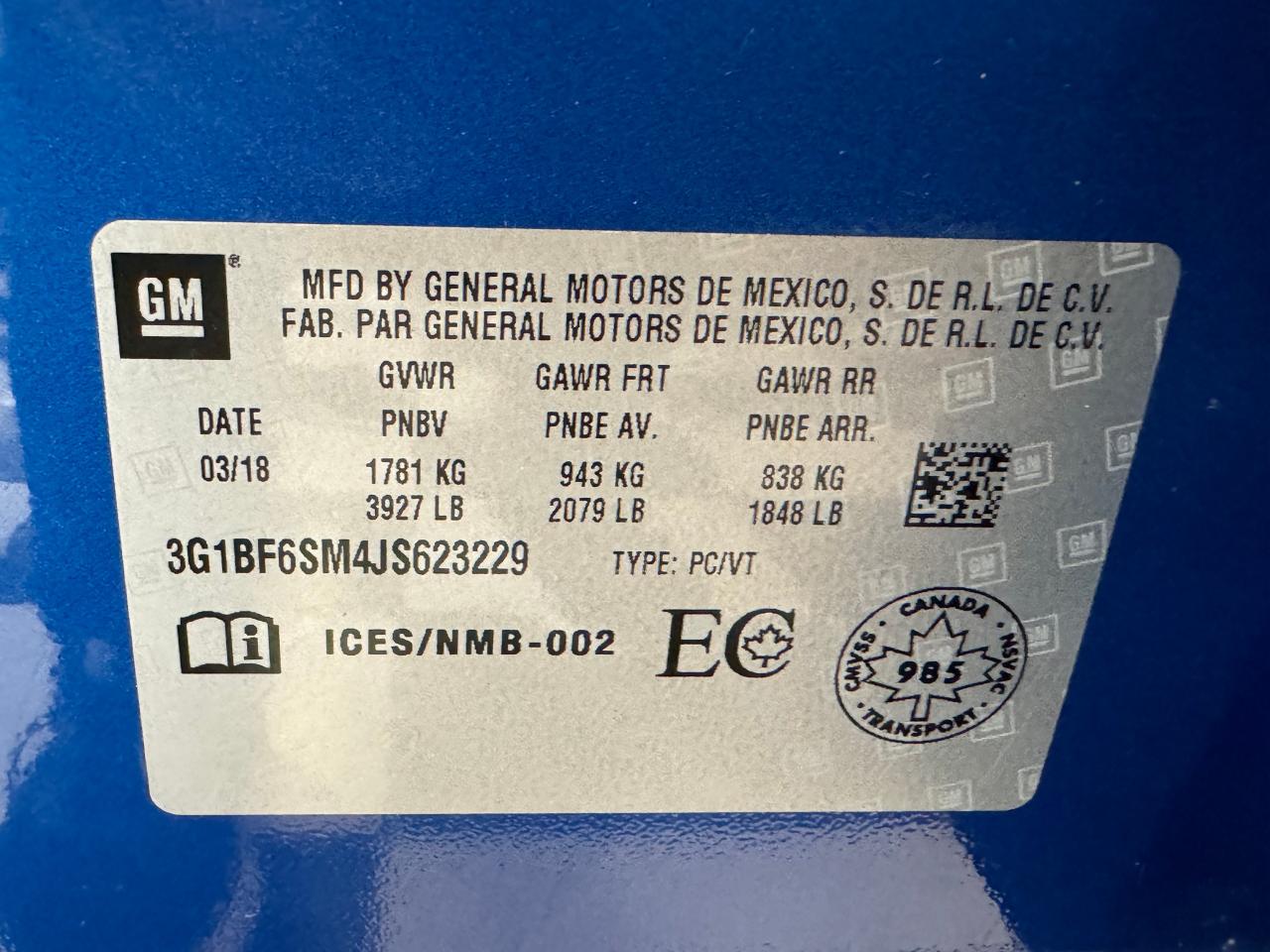 2018 Chevrolet Cruze Premier+Leather+New Tires+Brakes+CLEAN CARFAX - Photo #42