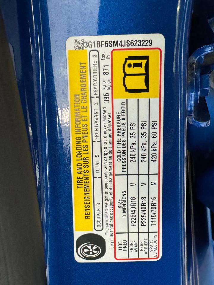 2018 Chevrolet Cruze Premier+Leather+New Tires+Brakes+CLEAN CARFAX - Photo #41