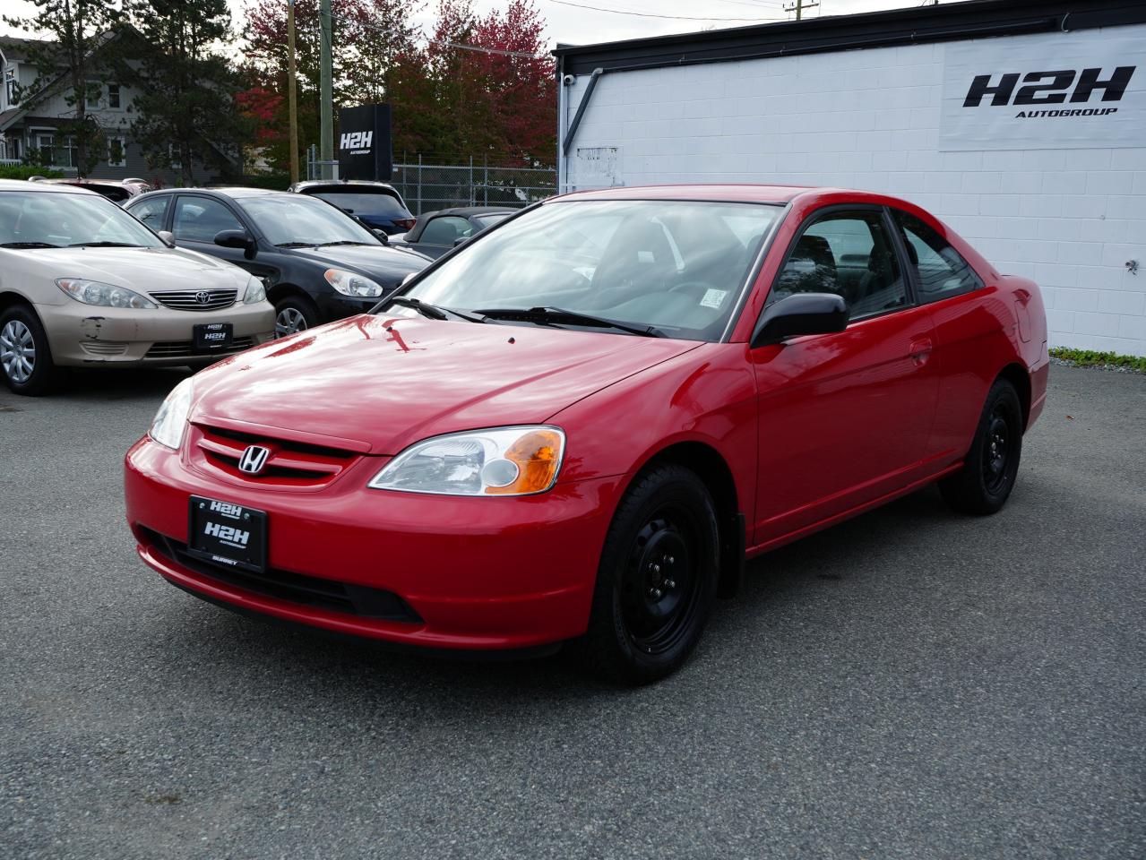 Used 2003 Honda Civic LX 2dr Cpe Auto FINANCING AVAILABLE for sale in Surrey, BC