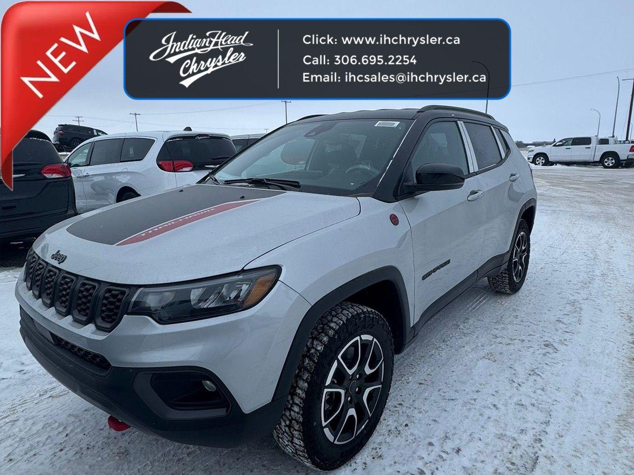 New 2025 Jeep Compass Trailhawk -  Leather Seats for sale in Indian Head, SK