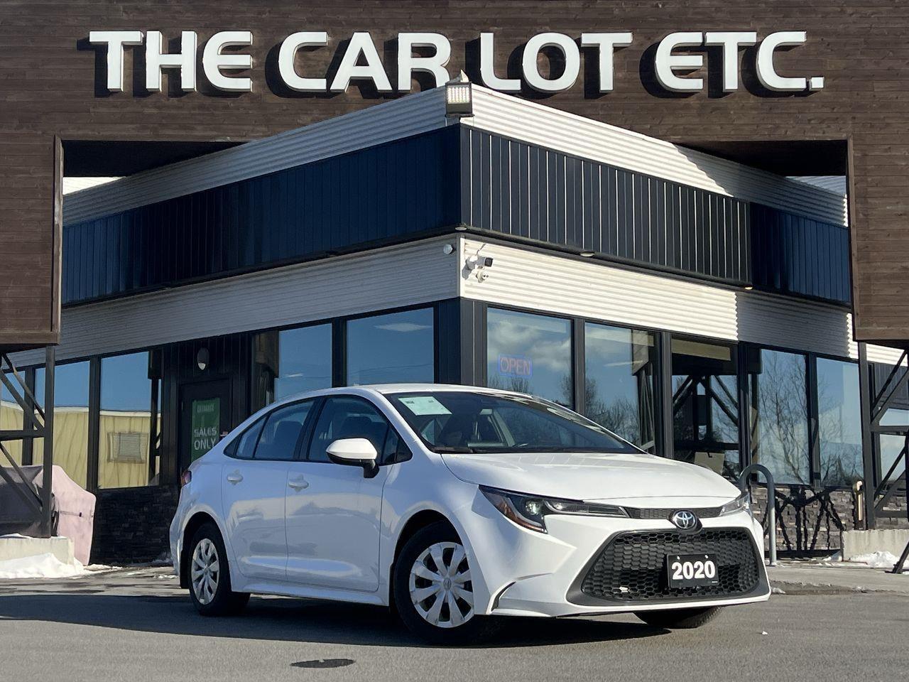 Used 2020 Toyota Corolla APPLE CARPLAY/ANDROID AUTO, CRUISE CONTROL, BLUETOOTH, BACK UP CAM!! for sale in Sudbury, ON