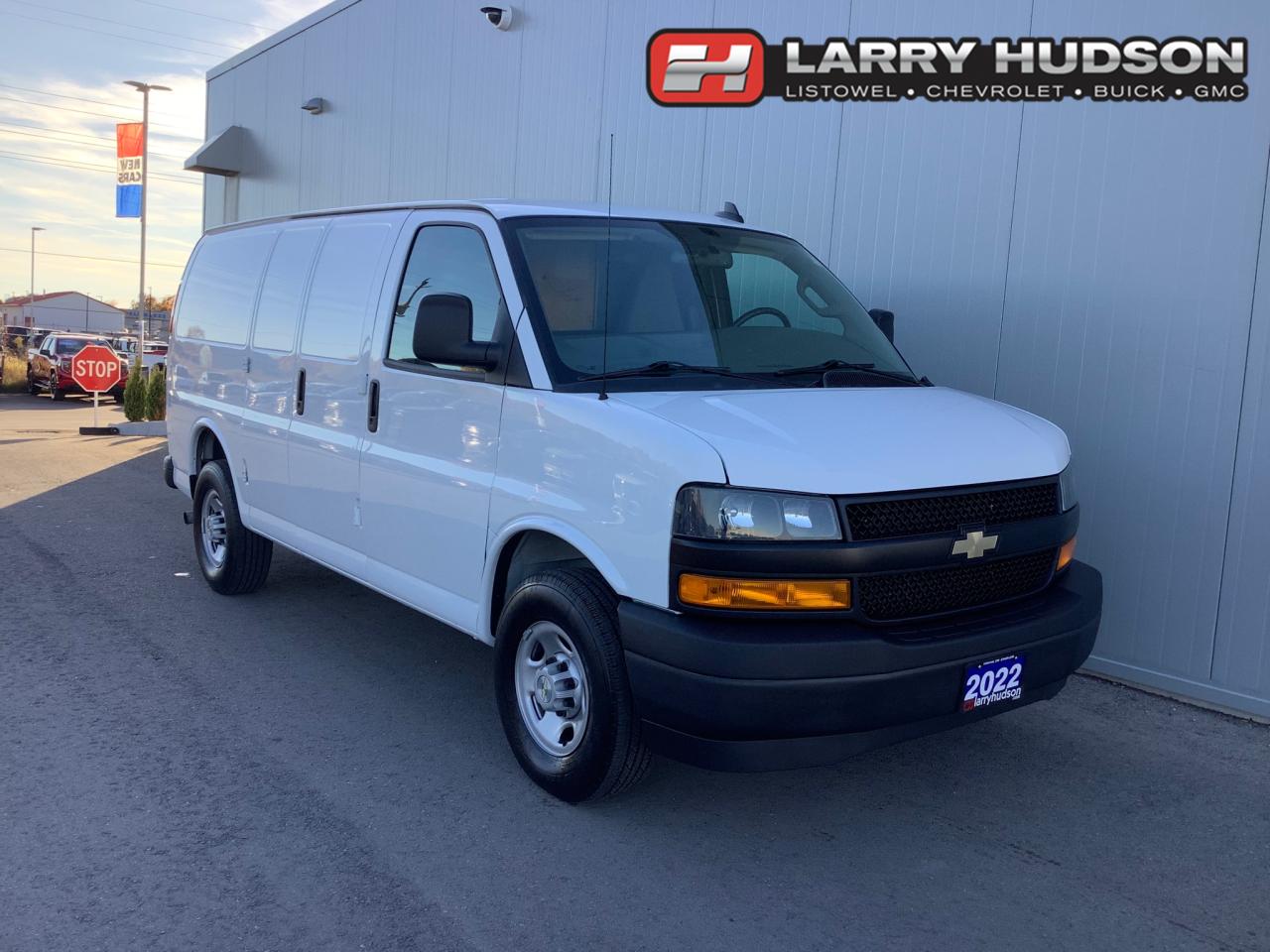 Used 2022 Chevrolet Express 2500 Work Van One Owner | Steel Shelving | Short Wheel Base for sale in Listowel, ON