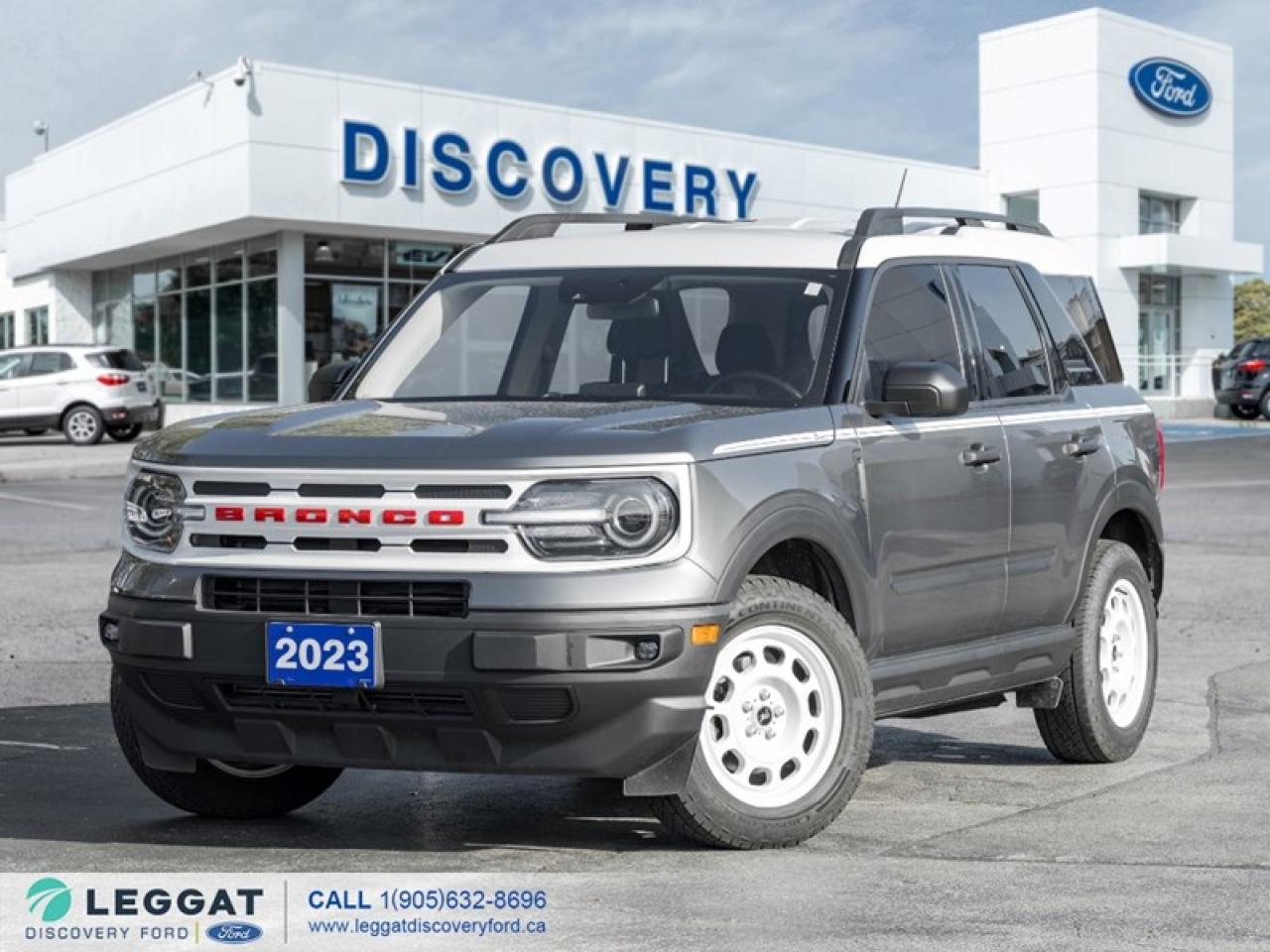 Used 2023 Ford Bronco Sport Heritage | 4x4 | WIRELESS CHRG| 8-WAY PWR DR SEAT for sale in Burlington, ON