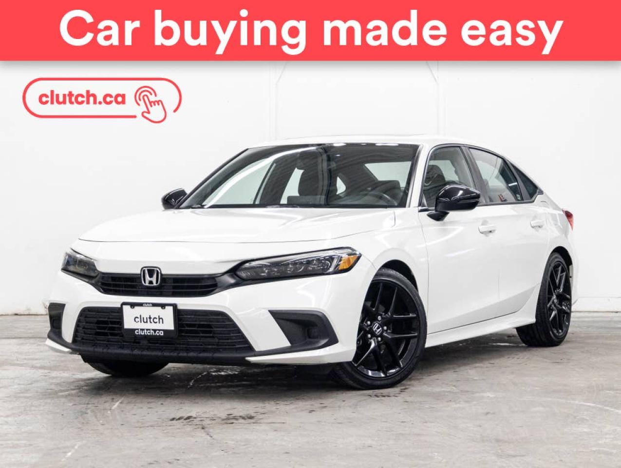 Used 2023 Honda Civic Sedan Sport-B w/ Apple CarPlay & Android Auto, Heated Steering Wheel, Heated Front Seats for sale in Toronto, ON