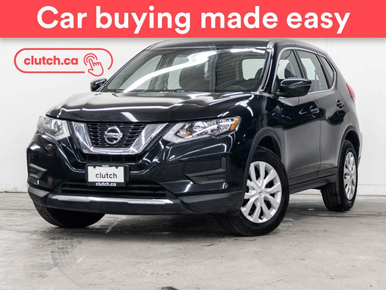 Used 2019 Nissan Rogue S AWD w/ Apple CarPlay & Android Auto, A/C, Rearview Cam for sale in Toronto, ON