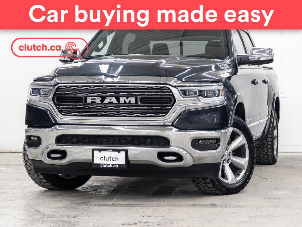 Used 2021 RAM 1500 Limited Crew Cab 4X4 w/ Uconnect 4C, Nav, Rearview Camera for sale in Toronto, ON