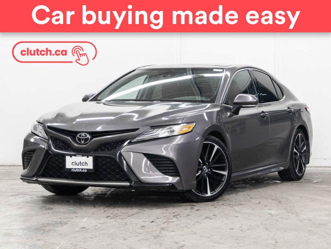 Used 2020 Toyota Camry XSE w/ Apple CarPlay & Android Auto, Panoramic Sunroof, Dual-Zone A/C for sale in Toronto, ON