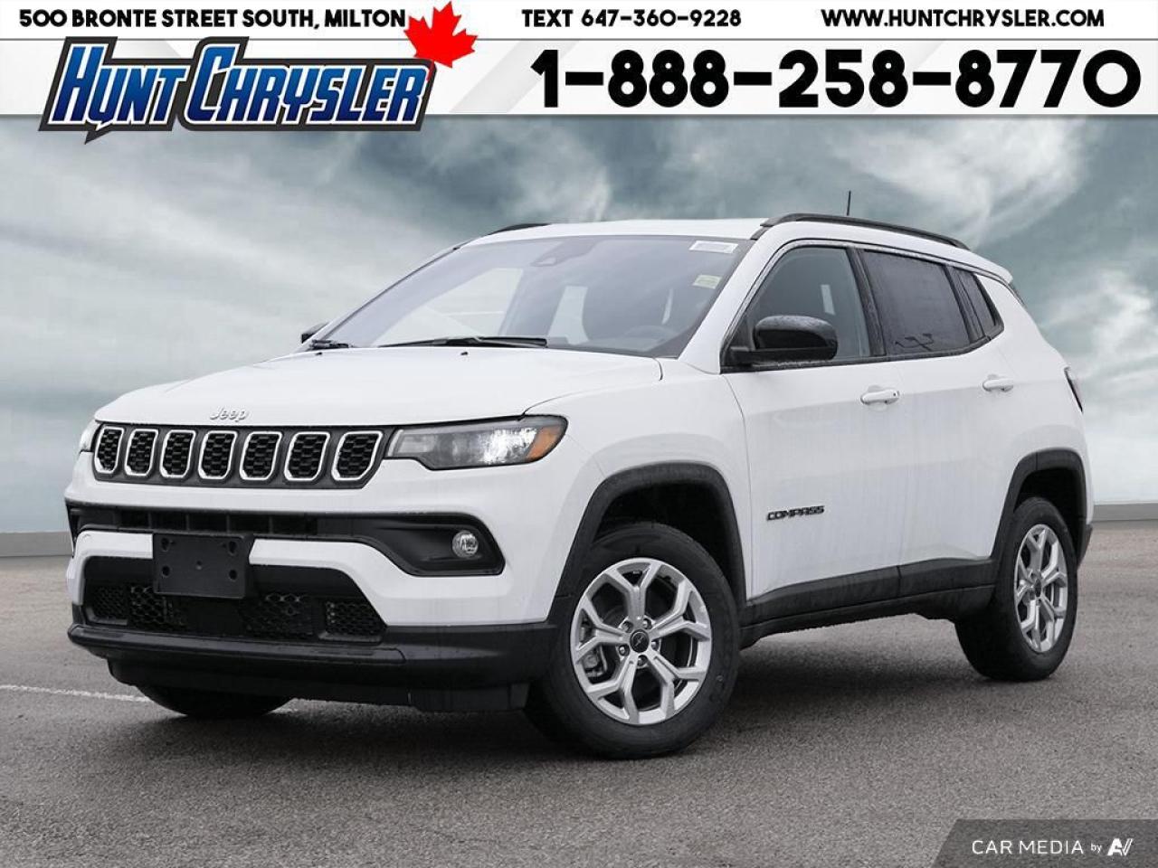 New 2025 Jeep Compass NORTH | 4X4 | NAV | 10in | PWR LFT | PREM SEATS!!! for sale in Milton, ON