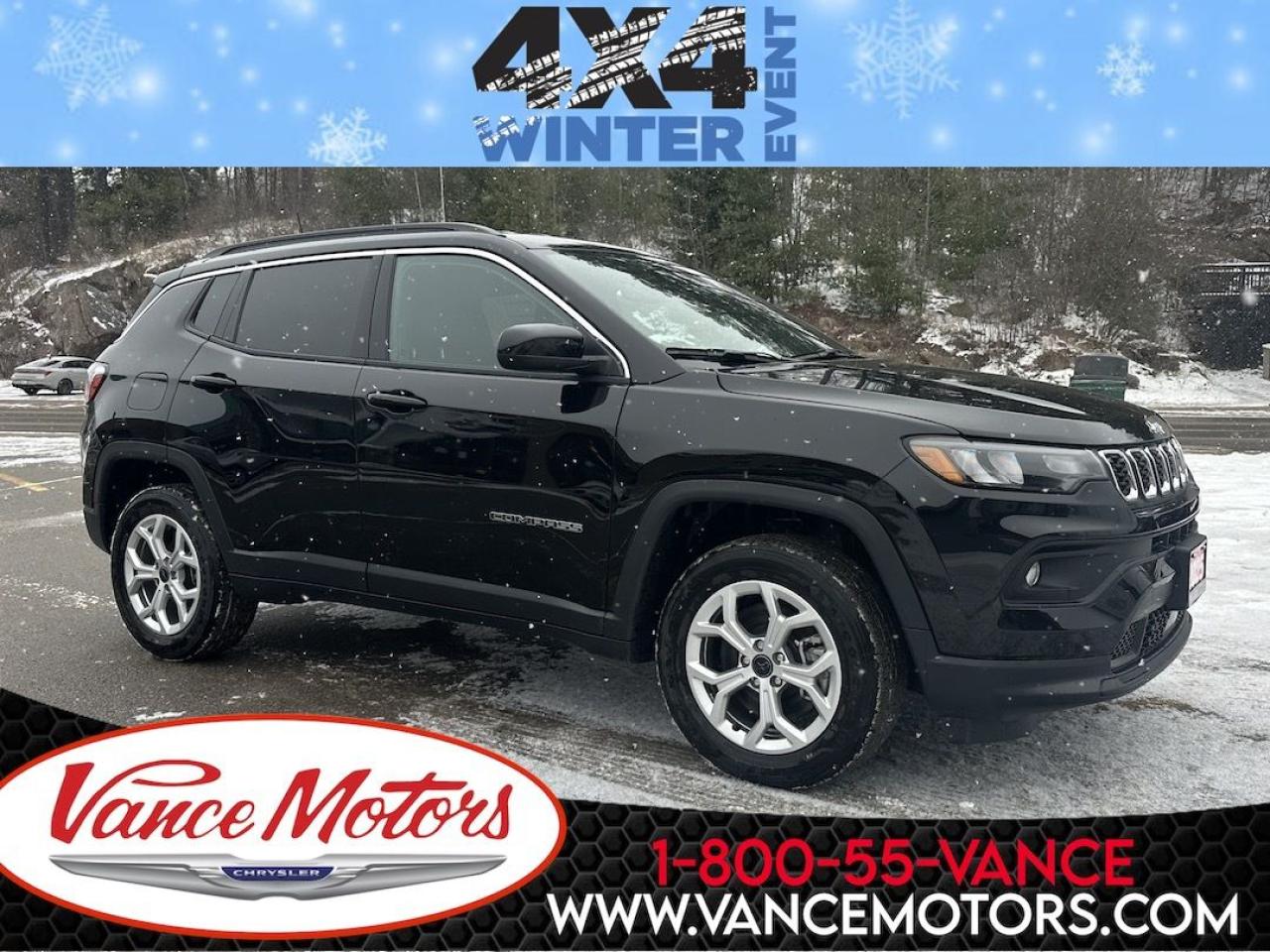 New 2025 Jeep Compass NORTH 4X4 for sale in Bancroft, ON