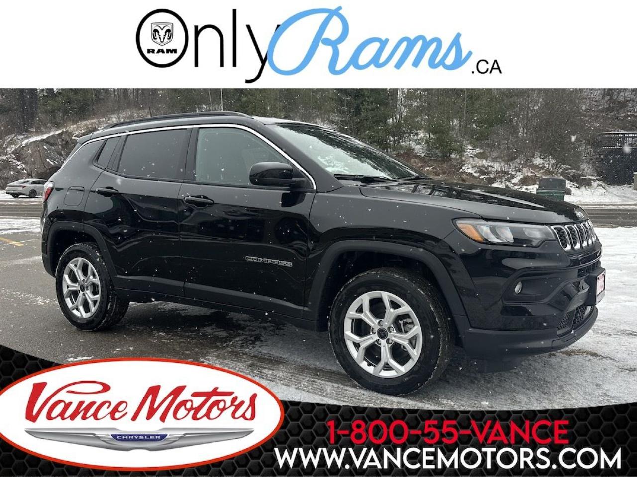 New 2025 Jeep Compass NORTH 4X4 for sale in Bancroft, ON