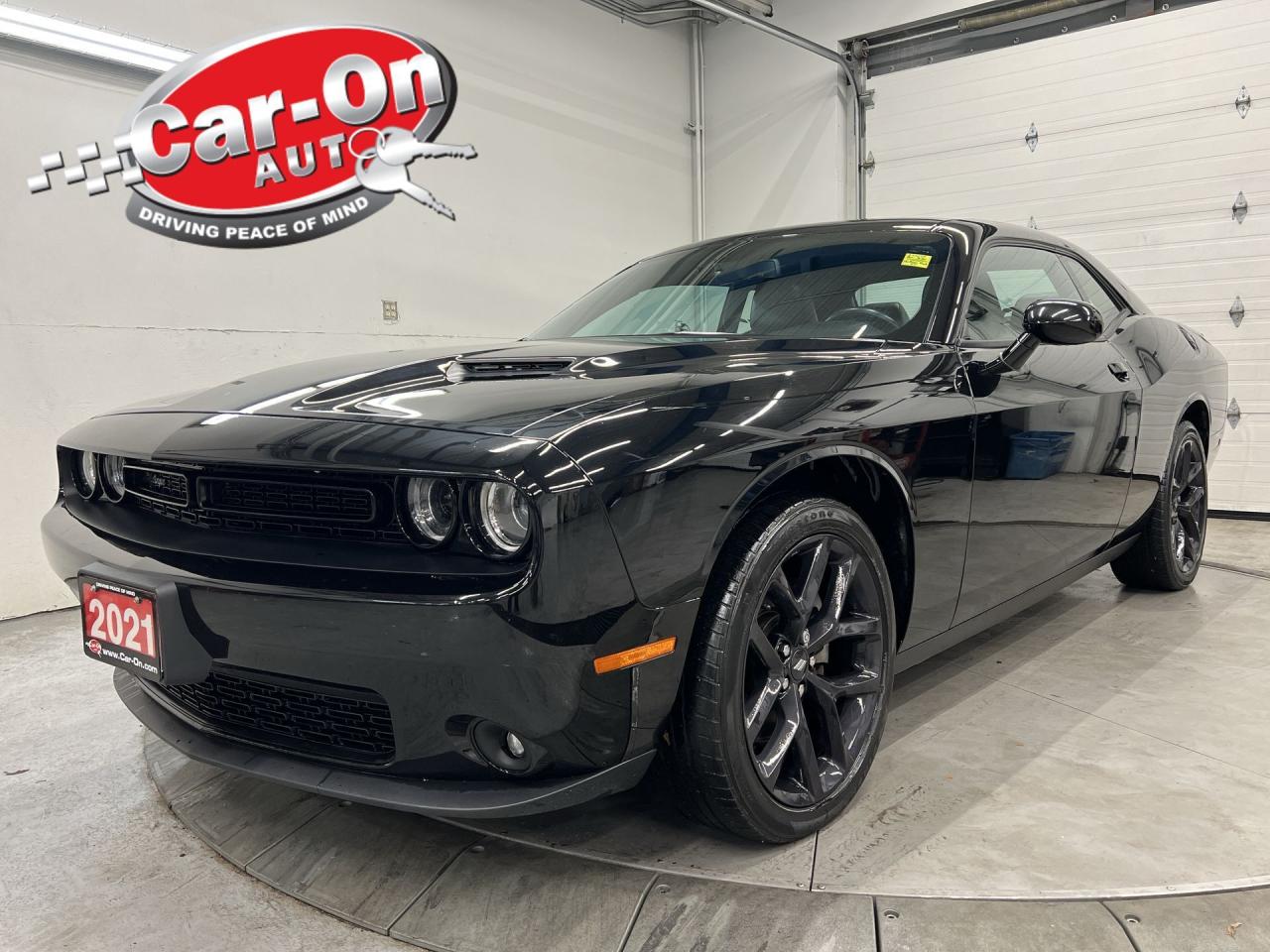 Used 2021 Dodge Challenger SXT PLUS | BLACKTOP | 303HP |SUNROOF |LEATHER |NAV for sale in Ottawa, ON