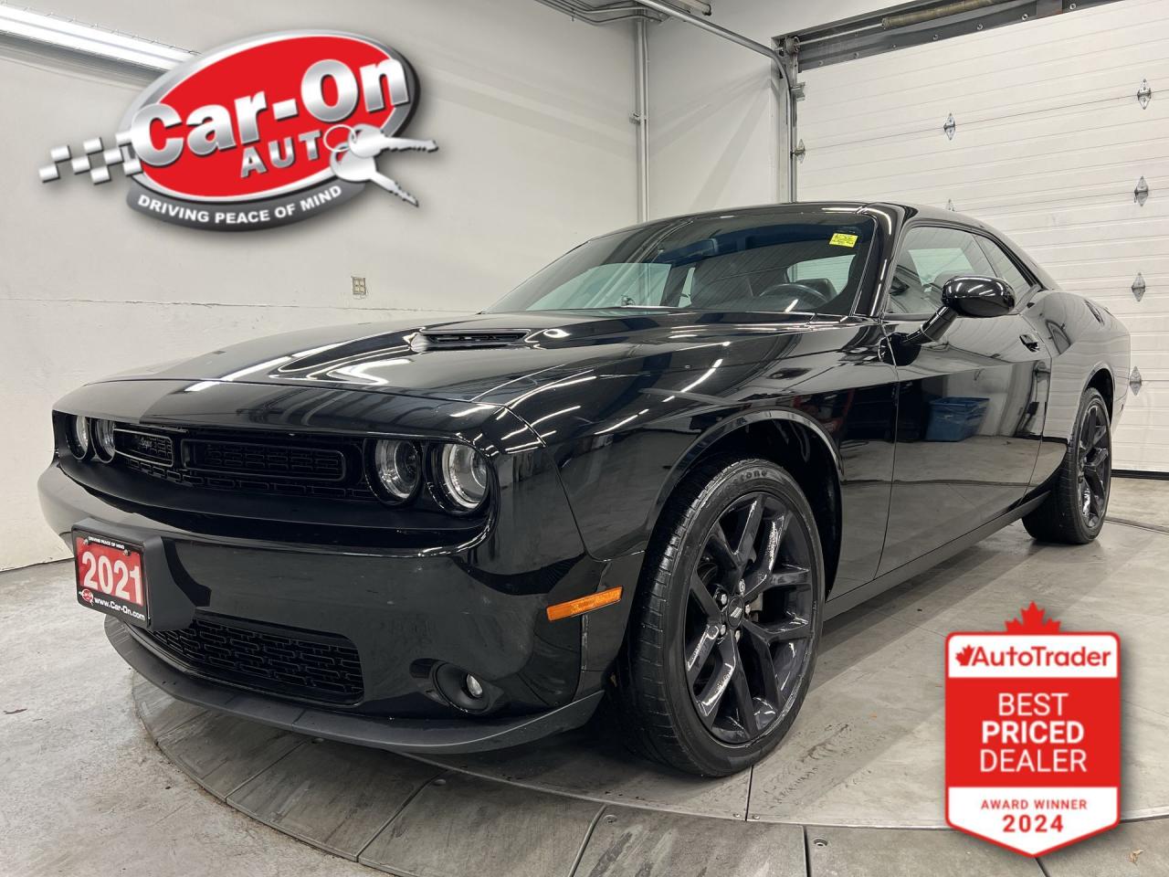 Used 2021 Dodge Challenger SXT PLUS | BLACKTOP | 303HP |SUNROOF |LEATHER |NAV for sale in Ottawa, ON