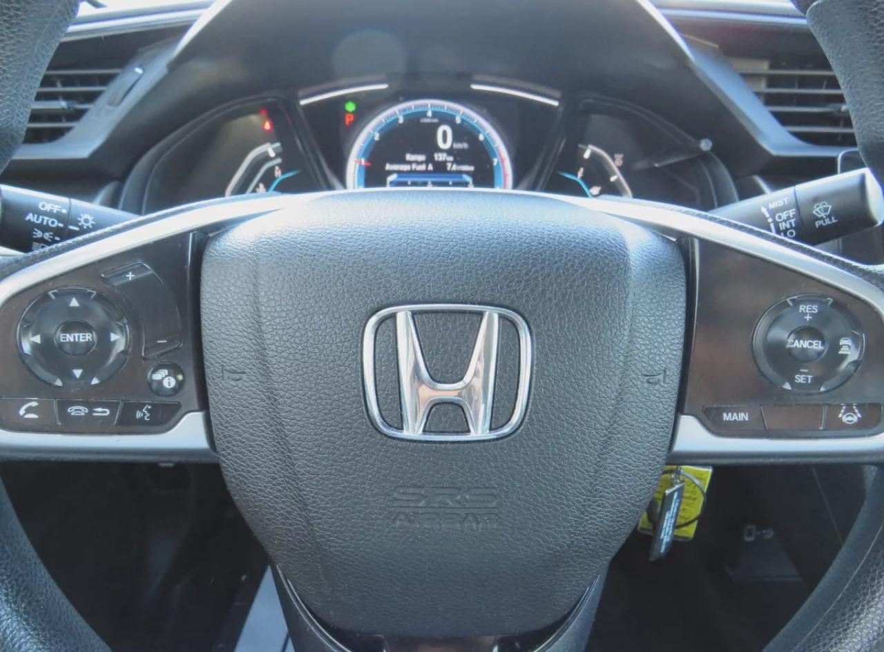 2020 Honda Civic Sedan LX (**SAFETY/CERTIFIED!!**AUTOMATIC**A/C**HEATED SEATS**REVERSE CAMERA**LANE ASSIST**COLLISION WARNING**DIGITAL TOUCHSCREEN**BLUETOOTH**CRUISE CONTROL**) Photo