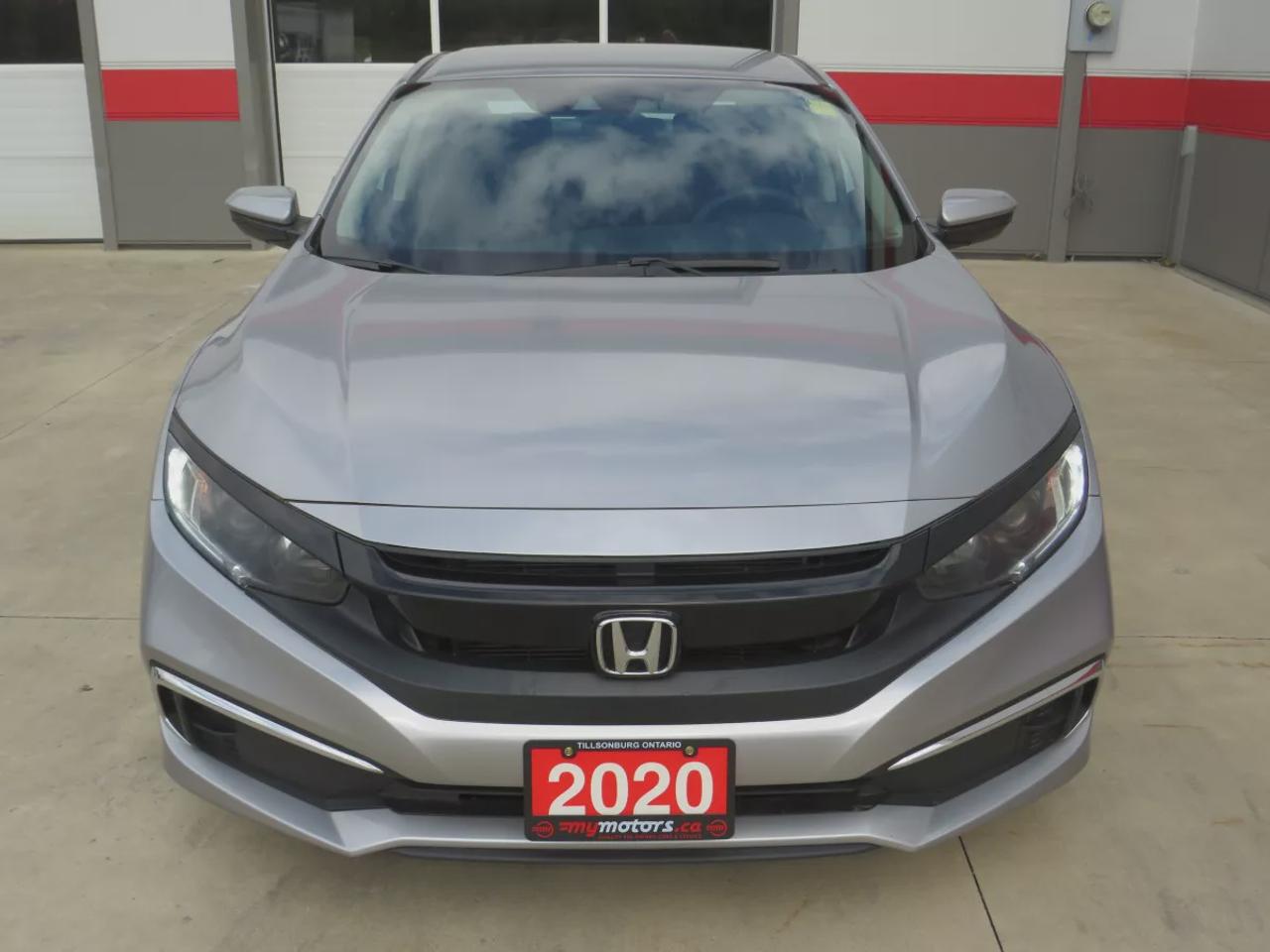 2020 Honda Civic Sedan Lx  | Safety Certified | Automatic | A/C | Heated Seats | Reverse Camera | Lane Assist | Collision Warning | Digital Touchscreen | Bluetooth | Cruise Control | Photo