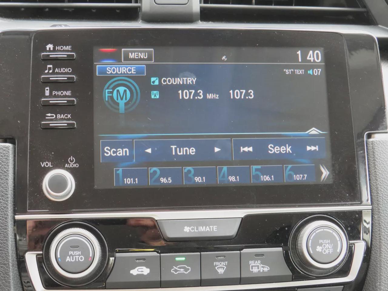2020 Honda Civic Sedan Lx  | Safety Certified | Automatic | A/C | Heated Seats | Reverse Camera | Lane Assist | Collision Warning | Digital Touchscreen | Bluetooth | Cruise Control | Photo