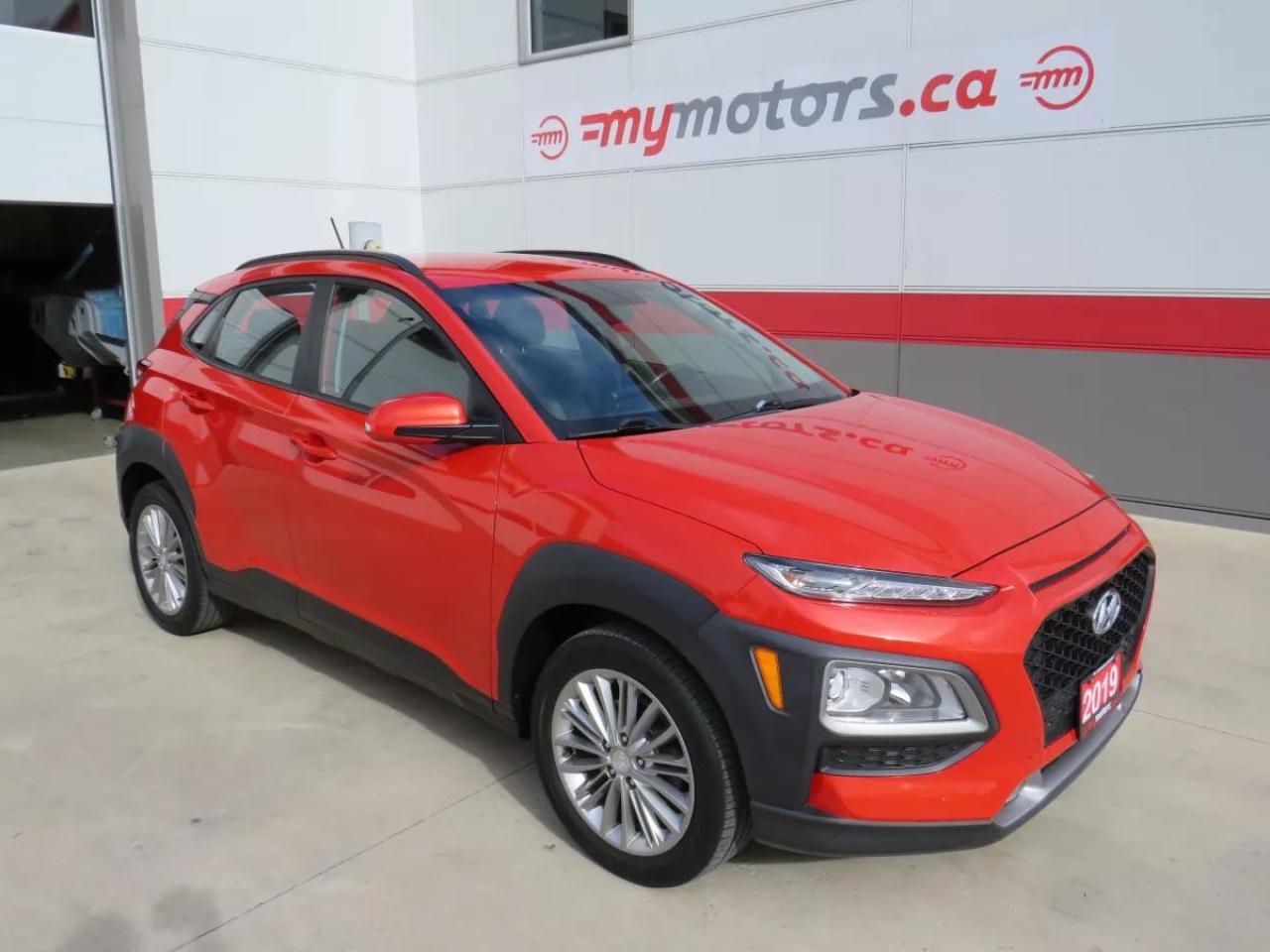 ** 2019 Hyundai Kona Preferred **    (**ALLOY RIMS**BLIND SPOT DETECTION**PUSH BUTTON START**DIGITAL TOUCHSCREEN**REVERSE CAMERA**BLUETOOTH**CRUISE CONTROL**USB**AUX**HEATED SEATS**HEATED STEERING WHEEL**)    *** VEHICLE COMES CERTIFIED/DETAILED *** NO HIDDEN FEES *** FINANCING OPTIONS AVAILABLE - WE DEAL WITH ALL MAJOR BANKS JUST LIKE BIG BRAND DEALERS!! ***     HOURS: MONDAY - WEDNESDAY & FRIDAY 8:00AM-5:00PM - THURSDAY 8:00AM-7:00PM - SATURDAY 8:00AM-1:00PM    ADDRESS: 7 ROUSE STREET W, TILLSONBURG, N4G 5T5