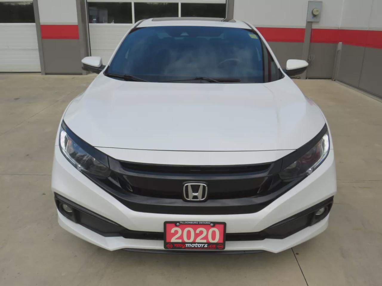 2020 Honda Civic Sedan Sport | Clean Title/No Accidents!! | Safety/Certified!! | Remote Start | Alloy Rims | Push Button Start | Sunroof | Power Seats | Heated Seats | Dual Climate Control | Collision Warning | Lane Assist | Digital Touchscreen | Electric Parking Brake Photo