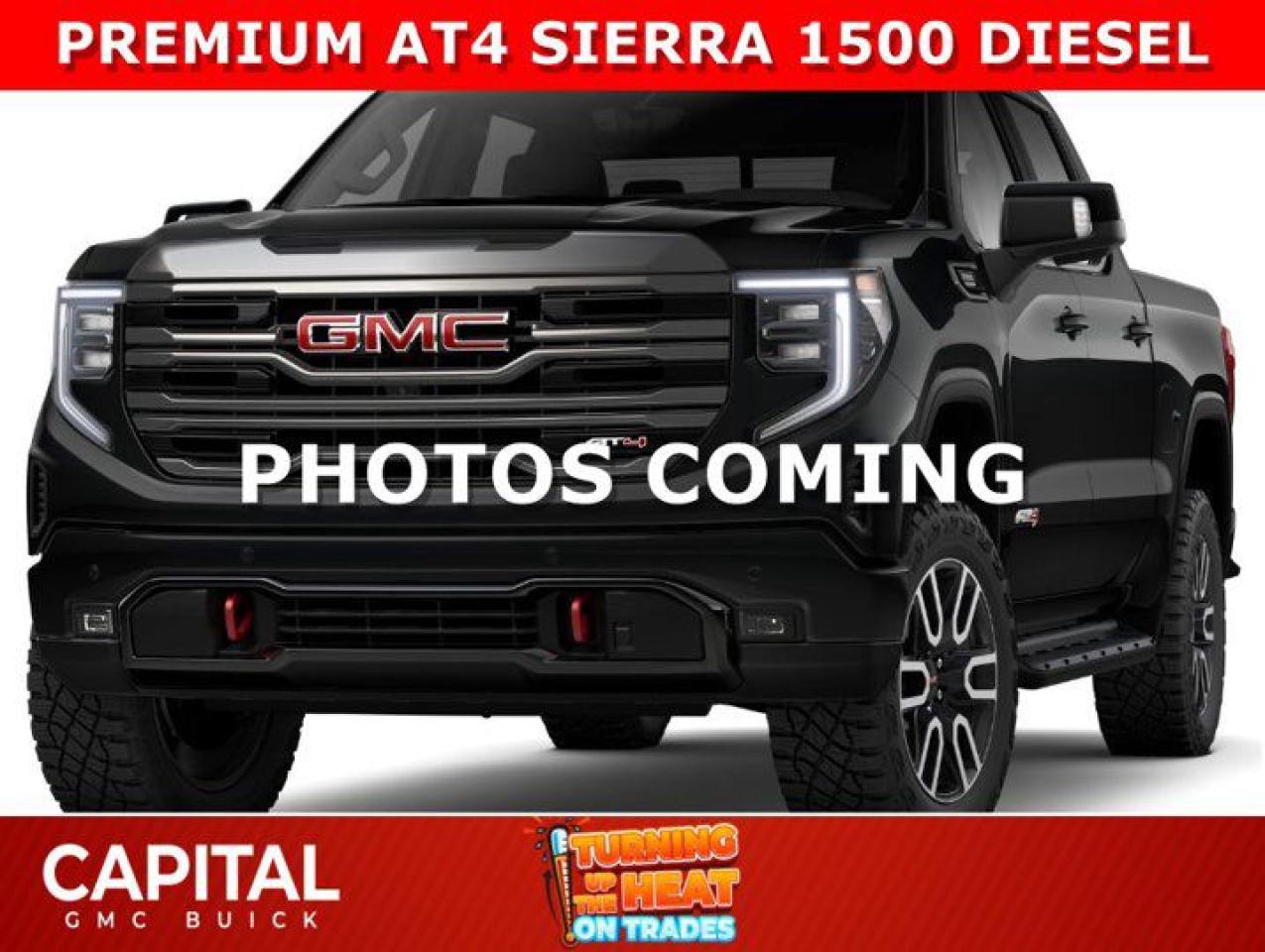 New 2025 GMC Sierra 1500 Crew Cab AT4 for sale in Edmonton, AB