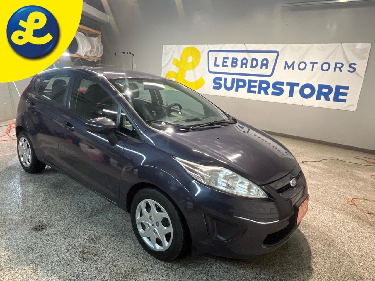 Used 2013 Ford Fiesta SE * 4-Wheel ABS * Driver Side Front / Knee Airbags * Child-Proof Locks * Keyless Entry * Power Locks / Side Mirrors * Windows * Leather Wrapped Steer for sale in Cambridge, ON