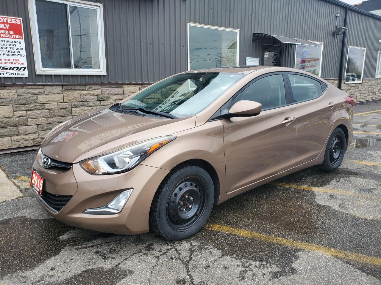 Used 2015 Hyundai Elantra Sport Appearance-SUNROOF-HEATED SEATS-BLUETOOTH for sale in Tilbury, ON