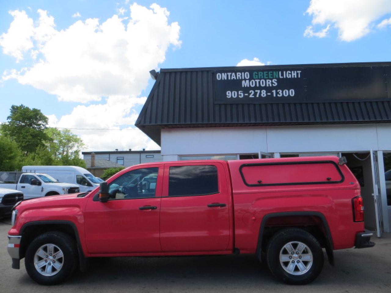 Used 2015 GMC Sierra 1500 CERTIFIED, 4X4, CREW CAB, 8CYL, UTILITY BOX for sale in Mississauga, ON