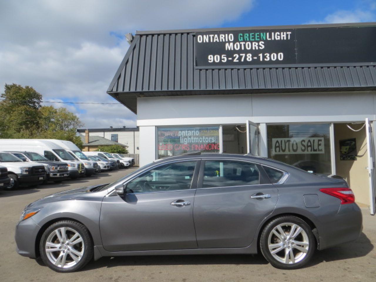 Used 2017 Nissan Altima CERTIFIED, LEATHER, SUNROOF, NAVI, REAR CAMERA for sale in Mississauga, ON