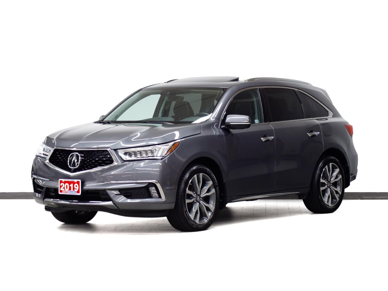 2019 Acura MDX ELITE | AWD | Nav | DVD | 360Cam | Sunroof | BSM