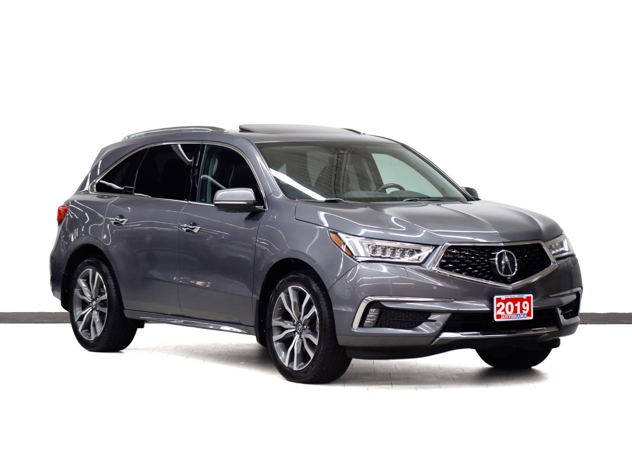 2019 Acura MDX ELITE | AWD | Nav | DVD | 360Cam | Sunroof | BSM