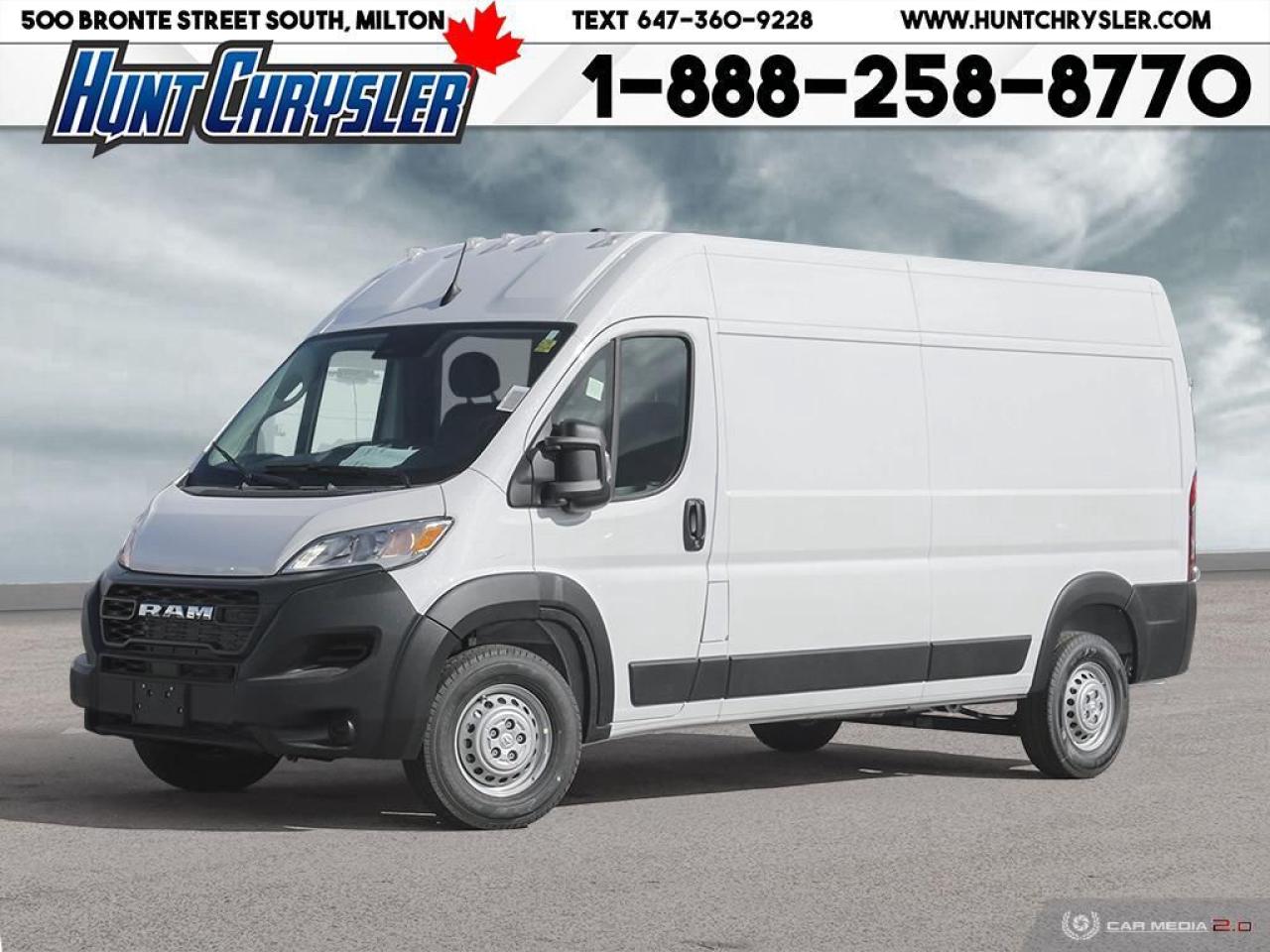 New 2024 RAM 2500 ProMaster CARGO VAN 159in | HIGH ROOF | HITCH | PARTITION!!! for sale in Milton, ON