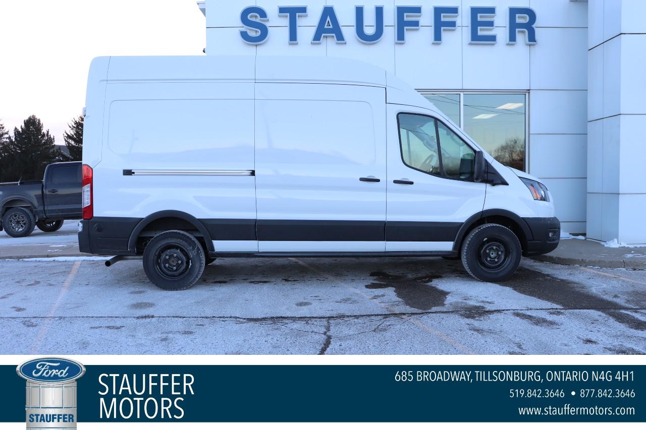 New 2024 Ford Transit Cargo Van BASE T-250 148 Hi Rf 9070 GVWR RWD for sale in Tillsonburg, ON