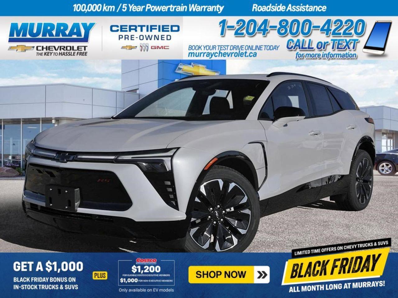 New 2025 Chevrolet Blazer EV AWD RS for sale in Winnipeg, MB