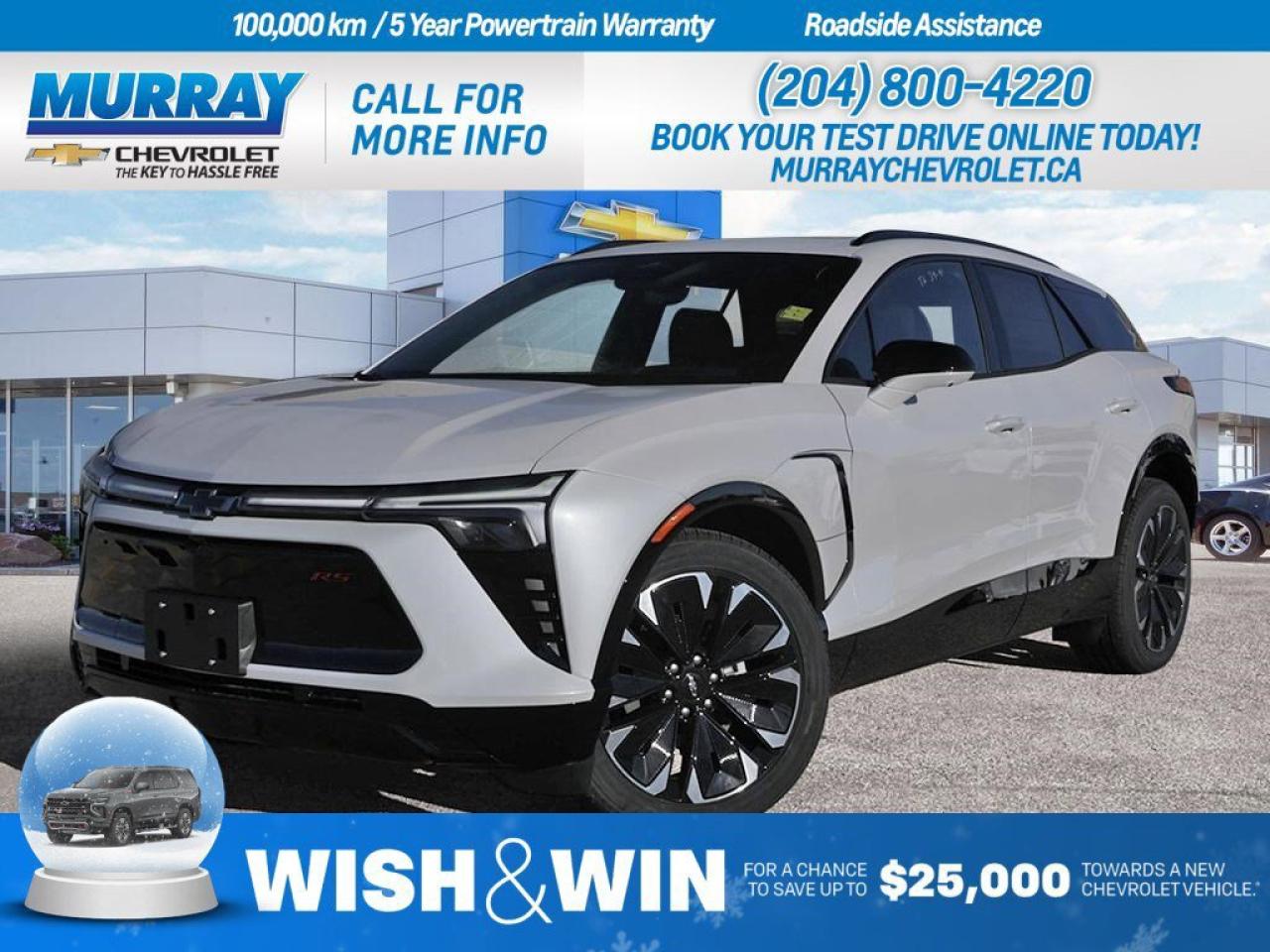 New 2025 Chevrolet Blazer EV AWD RS for sale in Winnipeg, MB