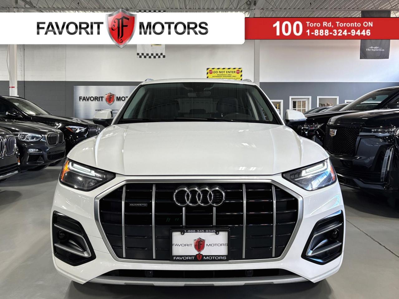 Used 2021 Audi Q5 Komfort|QUATTRO|ALLOYS|LEATHER|BACKUPCAM|HEATSEATS for sale in North York, ON