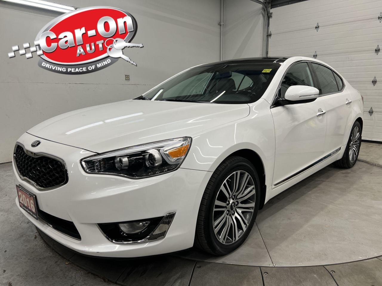 Used 2016 Kia CADENZA PREMIUM | ONLY 27,000 KMS |PANO ROOF |LEATHER |NAV for sale in Ottawa, ON