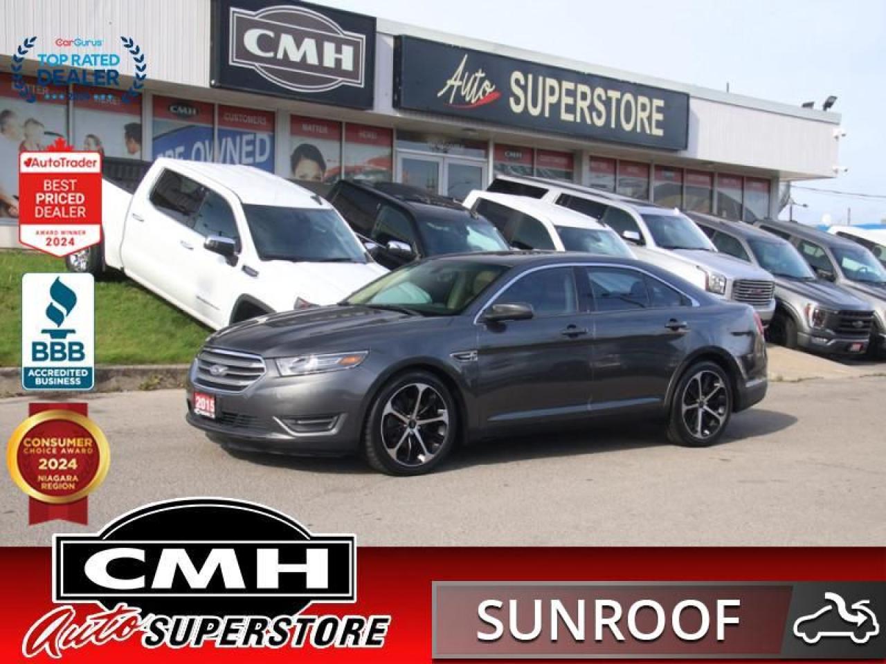 Used 2015 Ford Taurus SEL  **LEATHER - SUNROOF** for sale in St. Catharines, ON