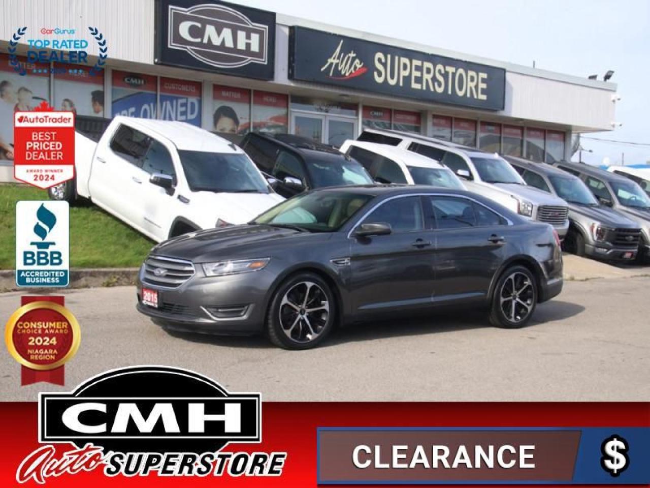 Used 2015 Ford Taurus SEL  **LEATHER - SUNROOF** for sale in St. Catharines, ON