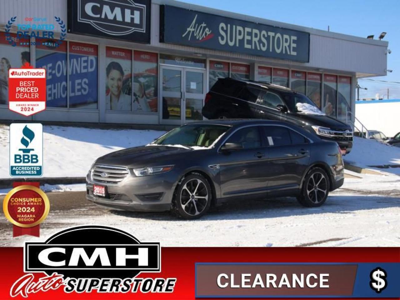 Used 2015 Ford Taurus SEL  **LEATHER - SUNROOF** for sale in St. Catharines, ON