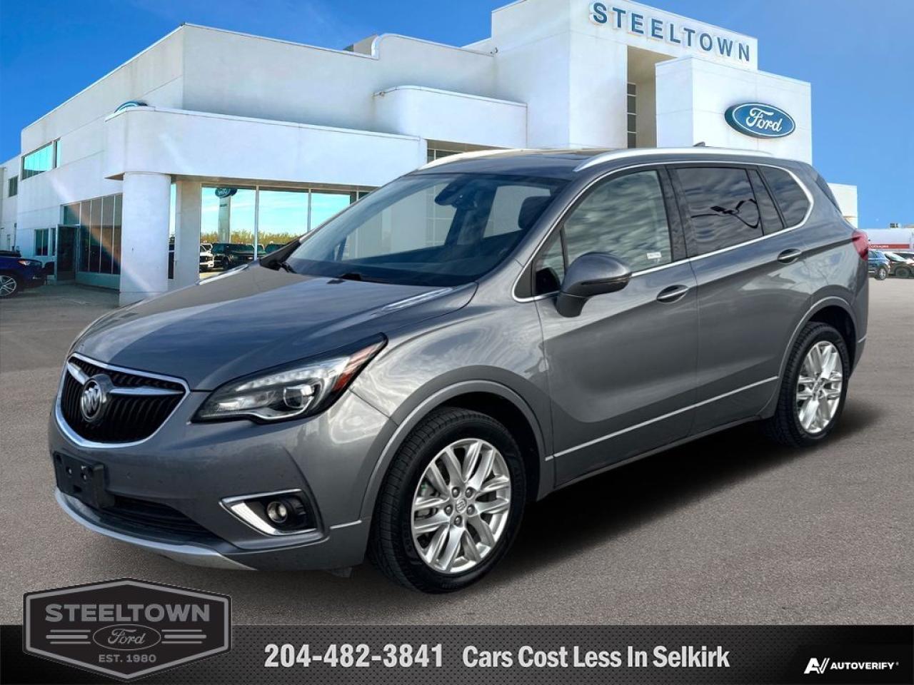 Used 2019 Buick Envision Premium  - Leather Seats -  Heated Seats for sale in Selkirk, MB