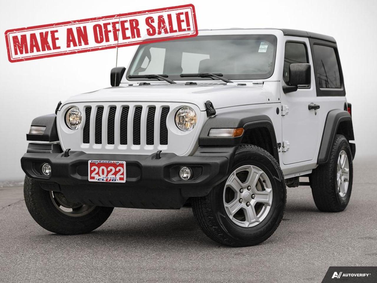 Used 2022 Jeep Wrangler Sport S for sale in Carp, ON