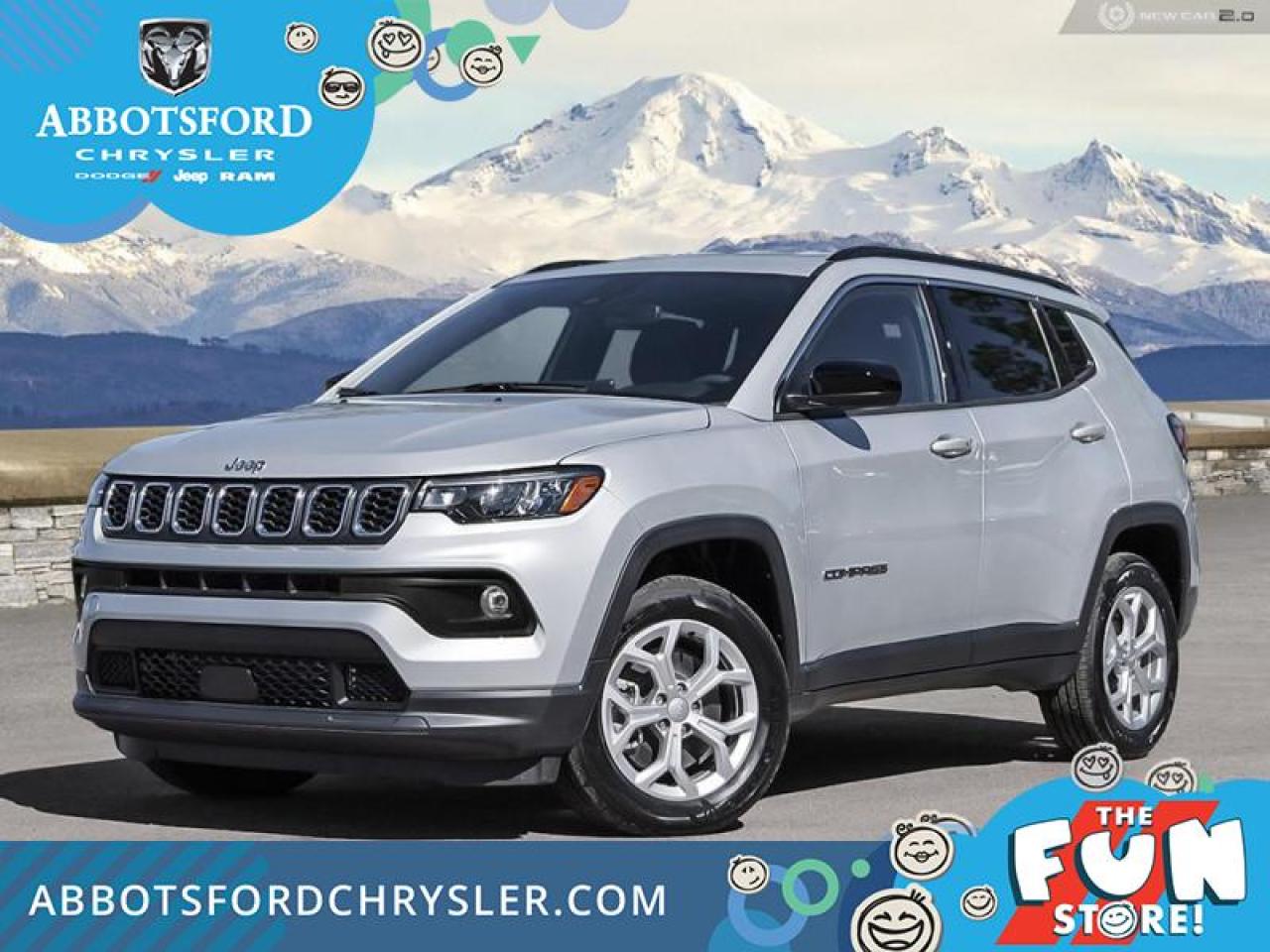 New 2025 Jeep Compass North  - $140.49 /Wk for sale in Abbotsford, BC